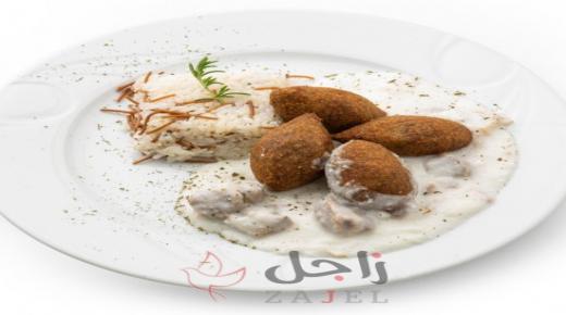 كبة باللبن لفطور شهي