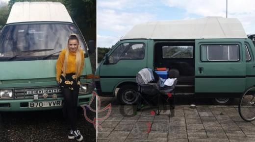 من سيارة إلى مسكن متنقل بهدف التوفير