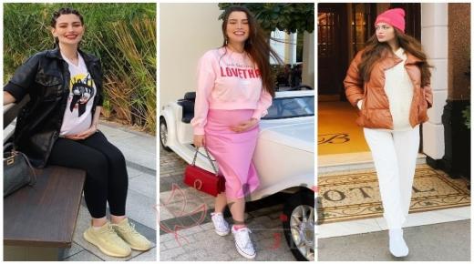 ملابس الحوامل العملية بطريقة روان بن حسين