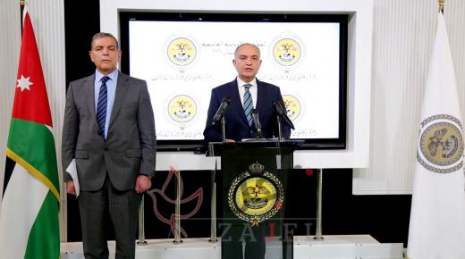 العضايلة: استمرار تعطيل المؤسسات حتى نهاية نيسان