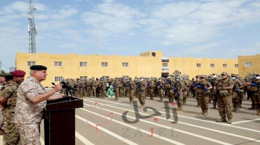 رئيس هيئة الأركان يزور كتيبة التدخل السريع