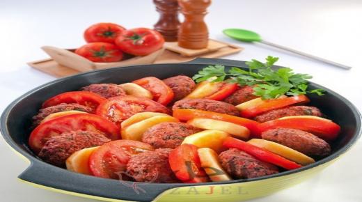 كفتة البطاطس بالفرن