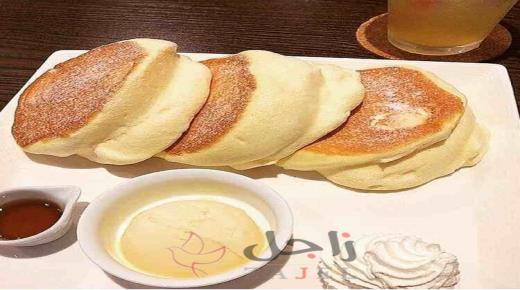 اسهل طريقة لعمل البان كيك الياباني في المنزل