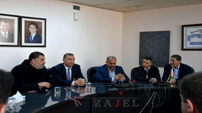 وزير الصحة يتفقد سير العمل بمستشفى الملك المؤسس في اربد