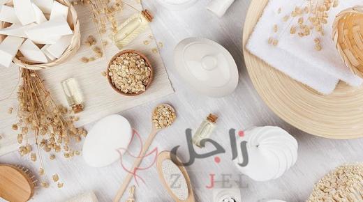 مقشر طبيعي للوجه بالسكر والشوفان