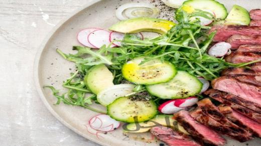 سلطة الستيك الشهية