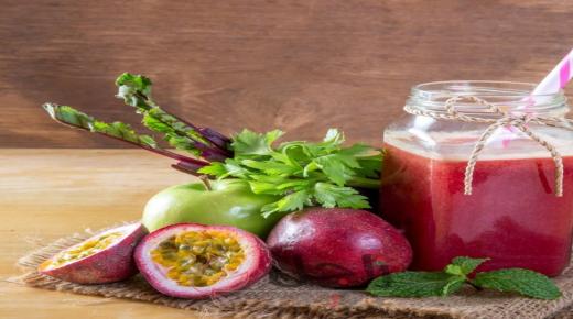 عصير الشمندر بالفواكة