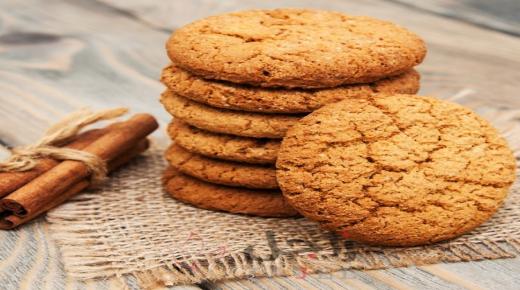 كوكيز طري بالشوفان والقرفة