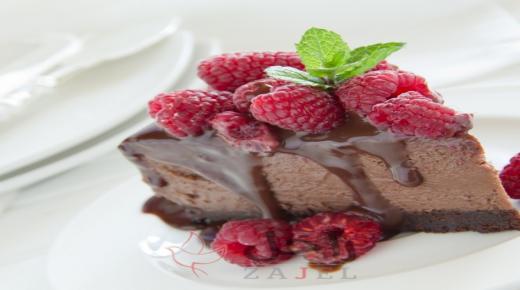 تشيز كيك الشوكولاتة بالفرن