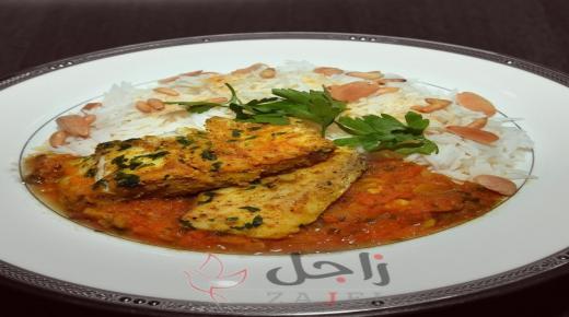 يخنة السمك مع الأرز