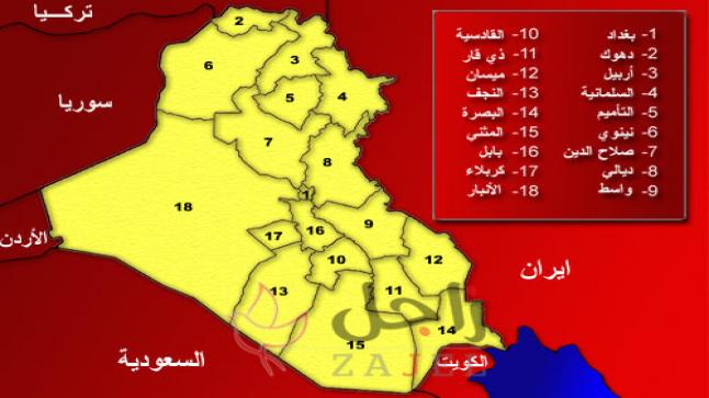 العراق : ارتفاع اصابات فيروس كورونا الى 193 اصابة و15 حالة وفاة