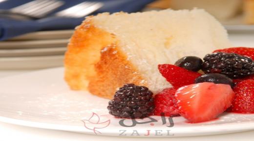 كيك بدون زيت هش وخفيف