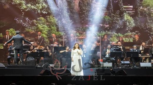 ماجدة الرومي تتألق في ختام موسم موسيقى أبو ظبي الكلاسيكية