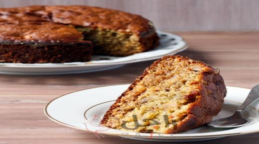 كيك التمر بماء الزهر