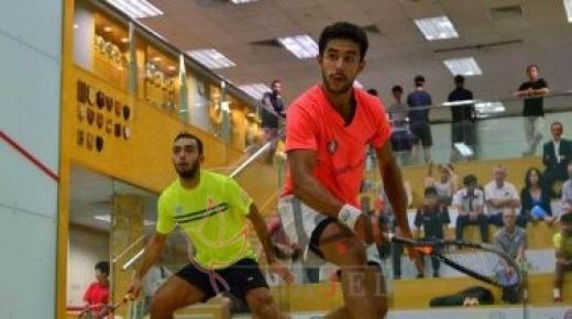 محمد الشربيني وصيفاً لبطولة موتور سيتي للاسكواش