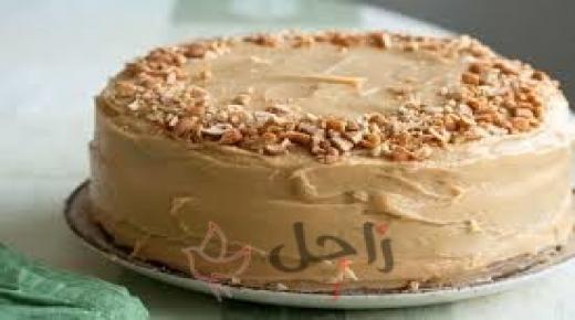 حلوى مبتكرة للمناسبات:كيك الشوكولا بزبدة الفول السوداني.