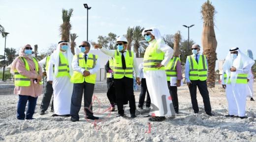 توجيهات خلف إلى تكثيف الجهود للانتهاء من تطوير الحديقة المائية