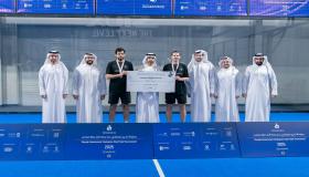 سالم بن عبد الرحمن القاسمي يتوج مجموعة بيئة ببطولة البادل تنس الرمضانية للرجال