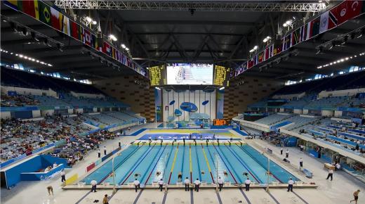 1500 سباح وسباحة يشاركون غدا في “دبي الدولية للألعاب المائية”