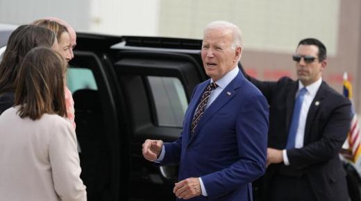 بايدن ينفي مشاركته في أعمال نجله