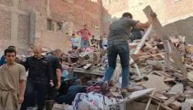 انتشال 6 ضحايا جراء انهيار عقار في صعيد مصر