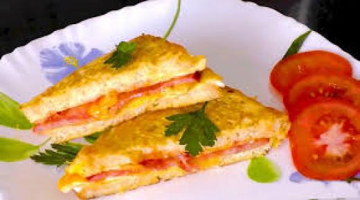 طريقة تحضير شطيرة الأومليت