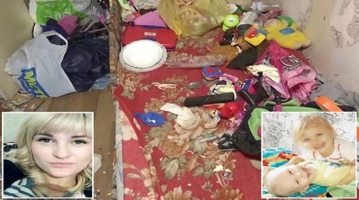 طفلان يبقيا 11 يوم بدون طعام بسبب والدتهما