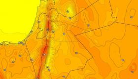 حالة الطقس في الاردن