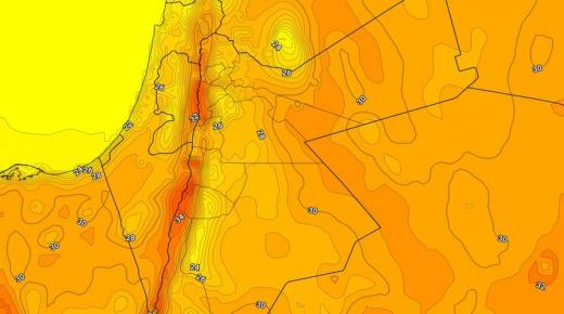 حالة الطقس في الاردن