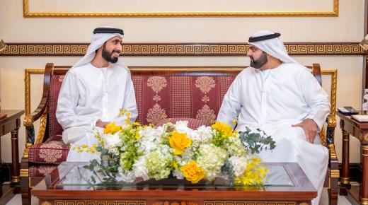 ولي عهد الفجيرة يلتقي عالم الفيزياء أحمد المهيري.. ويؤكد أهمية البحث العلمي في تنمية المجتمعات