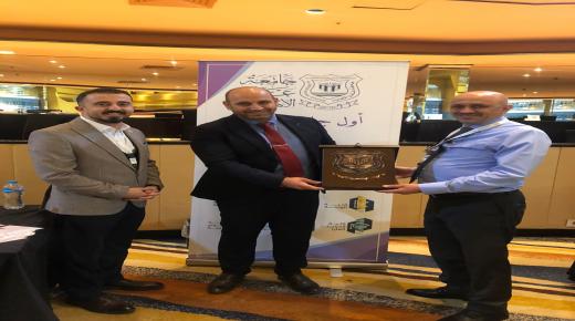 عمان الاهلية  تشارك في المعرض الدولي للجامعات الأردنية في القاهرة
