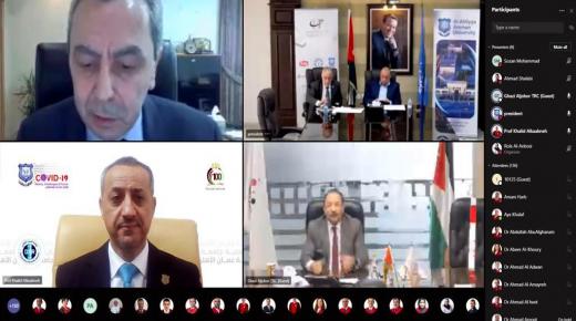 عمان الاهلية تفتتح منتداها العلمي ” كوفيد 19 …. واقع وتحديات ومستقبل”  في يومه الاول