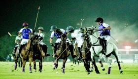 تأهل فريقي غنتوت والحبتور إلى نهائي بطولة البولو الدولية