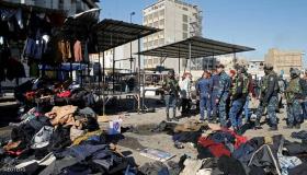 هجوم ارهابي وسط بغداد