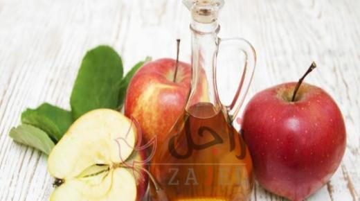 فوائد خل التفاح لشد الجسم