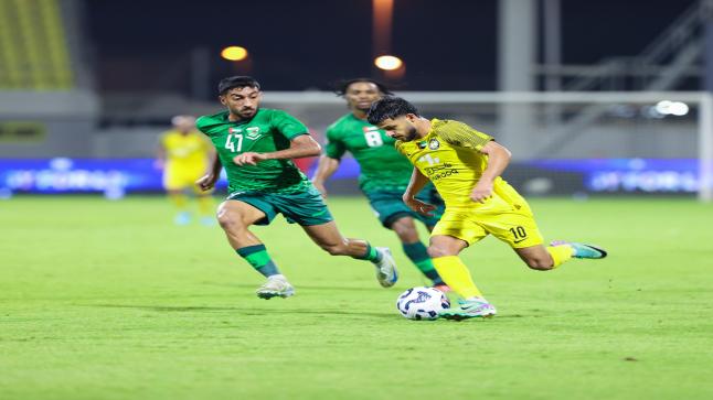 فوز كلباء وتعادل النصر مع الوحدة في دوري أدنوك للمحترفين