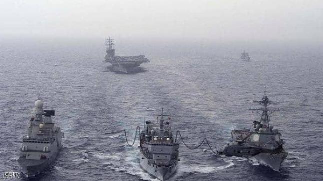 قوارب إيرانية تقترب بشكل مريب من سفن حربية أميركية