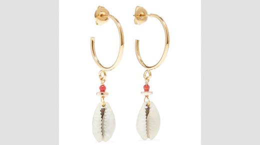 لإطلالة مرحة الصدف يزين الاكسسوارات