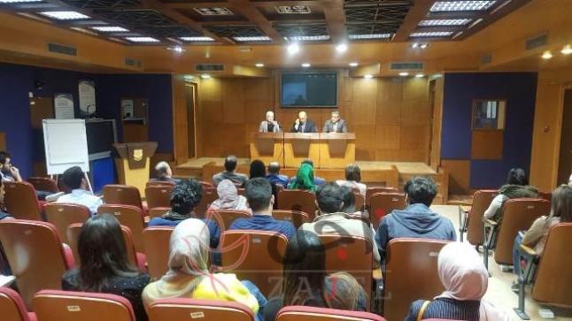 محاضرة توعوية حول النزاهة ومكافحة الفساد في حقوق جامعة عمان الأهلية