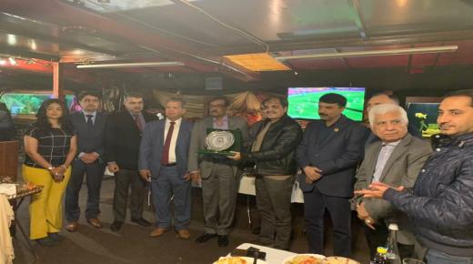 محمد العطي يقيم مادبة غداء على شرف السفير الباكستاني