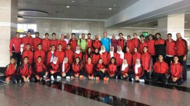 منتخب الكاراتيه يغادر إلى تونس للمشاركة فى البطولة العربية