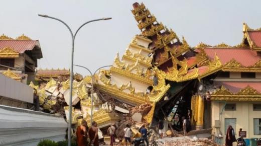 ارتفاع حصيلة ضحايا زلزال ميانمار إلى 3471 قتيلا