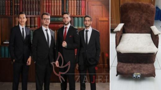 نقابة المهندسين تكرم طلبة عمان الاهلية مبتكري كرسي كهربائي لذوي الاحتياجات الخاصة يعمل باستخدام إشارات حيوية متعددة