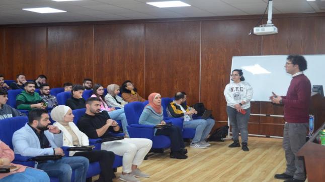ورشة عمل في عمان الأهلية بعنوان ريادة الأعمال والتكنولوجيا بالتعاون مع شركة أمنية