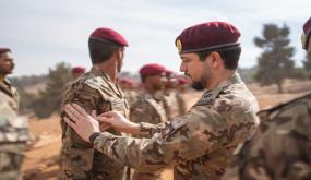 ولي العهد يتابع التمرين النهائي لدورة القوات الخاصة