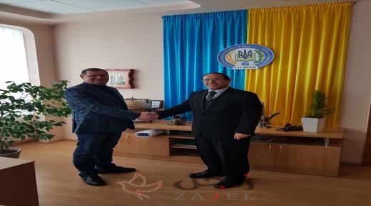 مال واعمال تلتقي نائب رئيس جامعة خاركوف الوطنية الزراعية