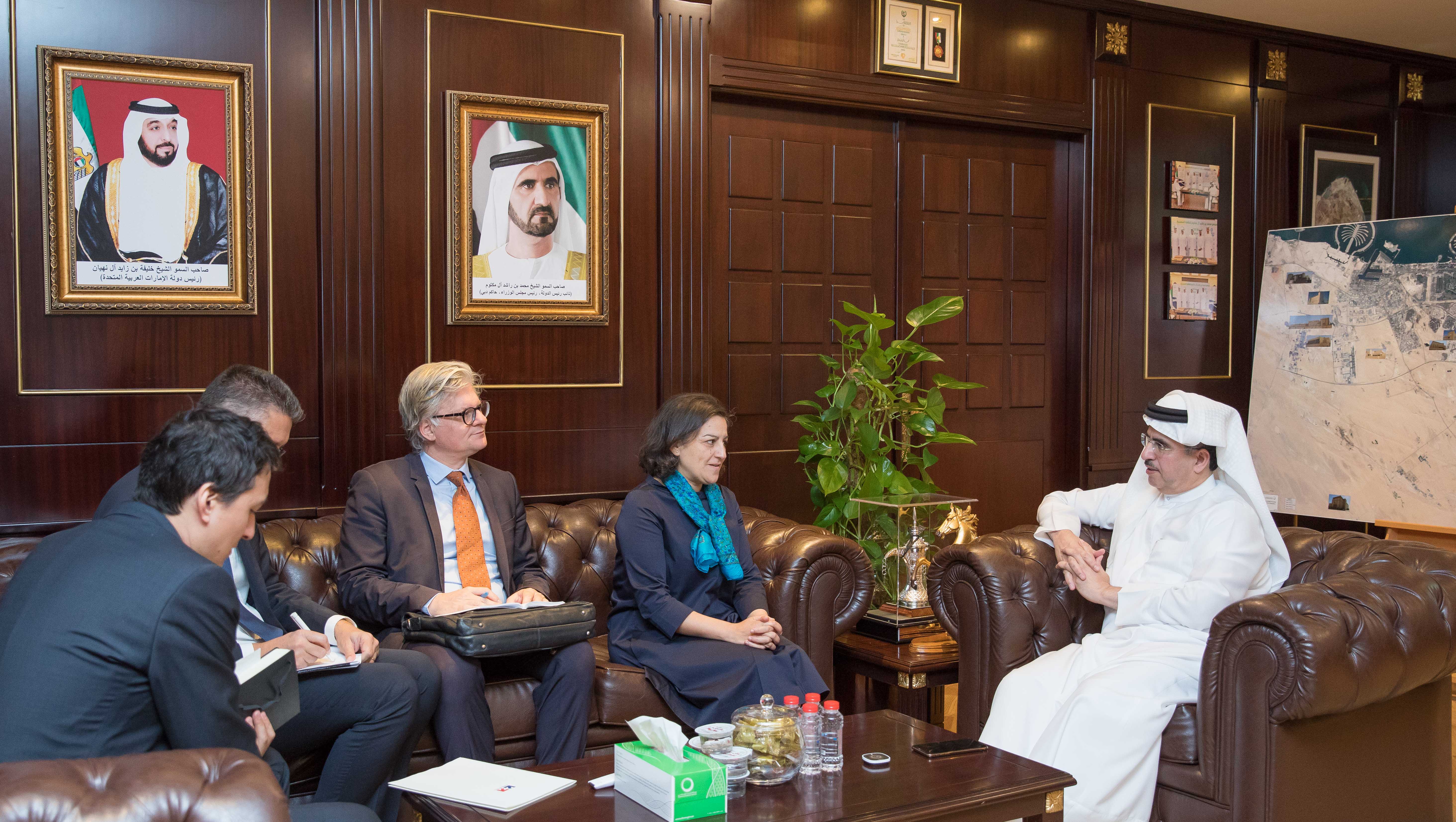 HE Saeed Mohammed Al Tayer strengthens ties with French Consul General in Dubai and Northern Emirates