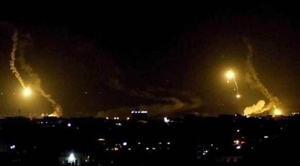 الدفاعات الجوية السورية تتصدى لأهداف اسرائيلية وتسقط عددا منها