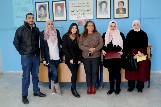 وفد من جامعة عمان الأهلية يزور جمعية الأسرة البيضاء “دار الضيافة للمسنين”