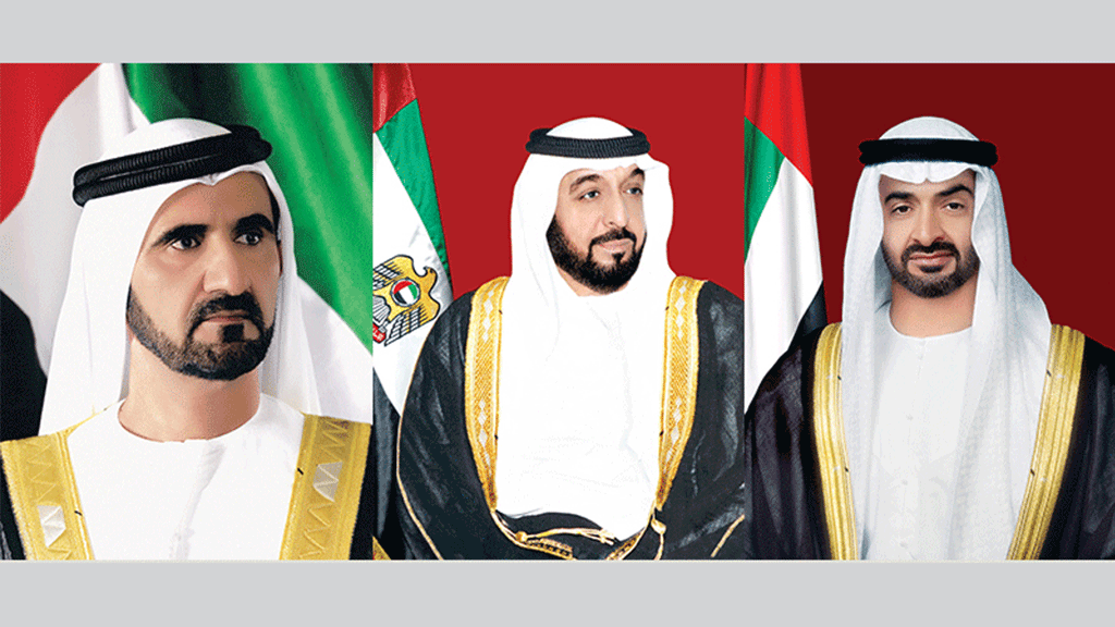 رئيس الدولة و نائبه و محمد بن زايد يهنئون قادة الدول العربية و الإسلامية بحلول شهر رمضان المبارك